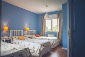 dormitorio alojamiento turistico en Segovia